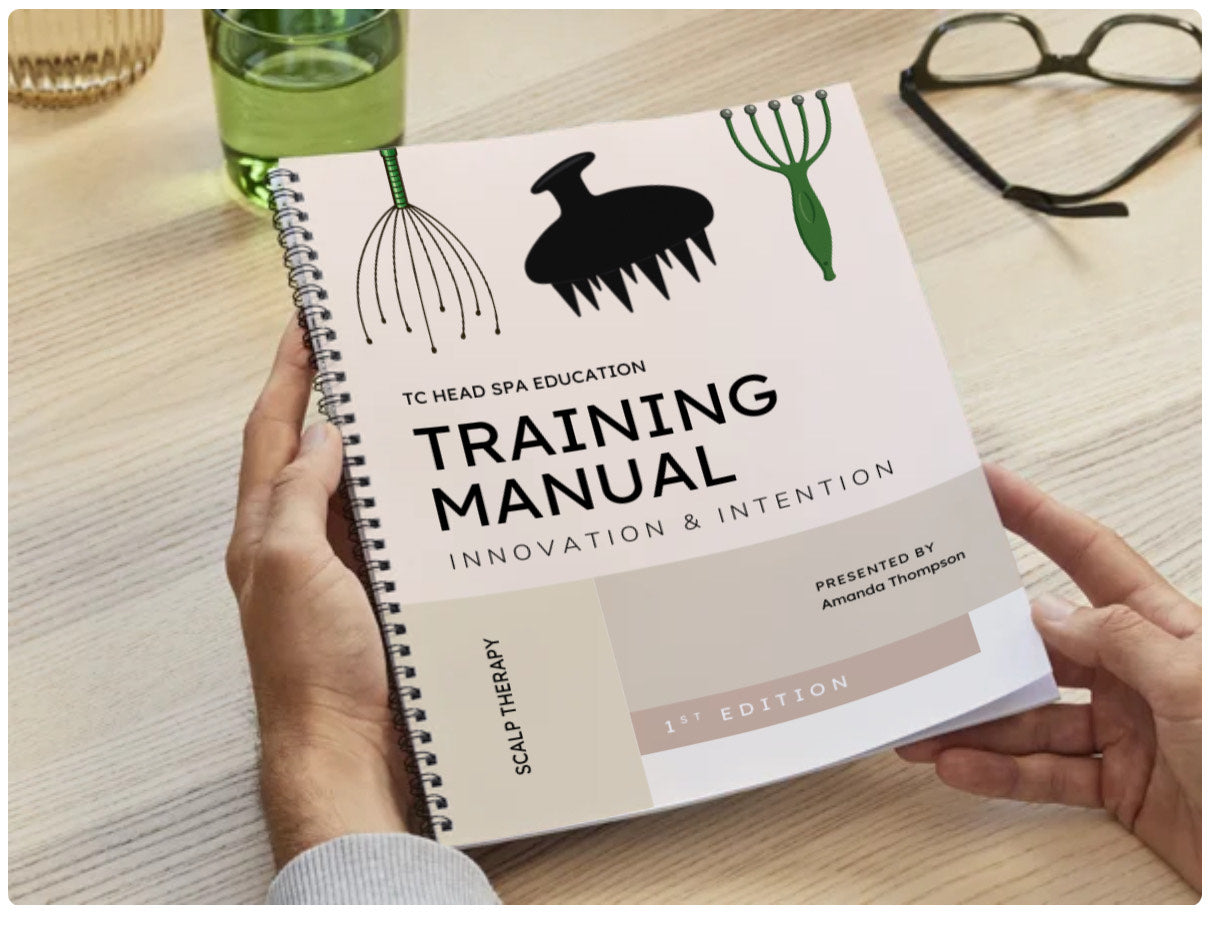 Head Spa Training Physical Book