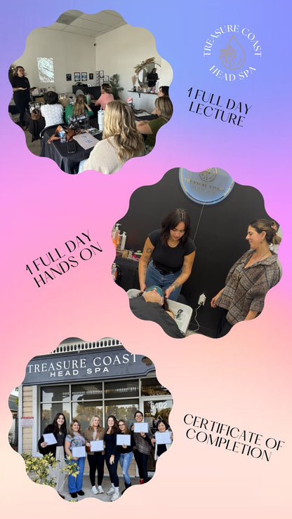 2 Day - In Person Head Spa Training Course
