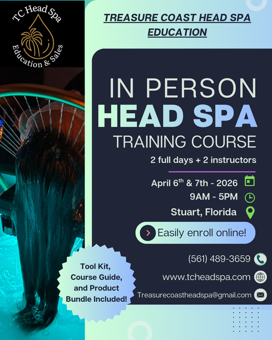 2 Day - In Person Head Spa Training Course