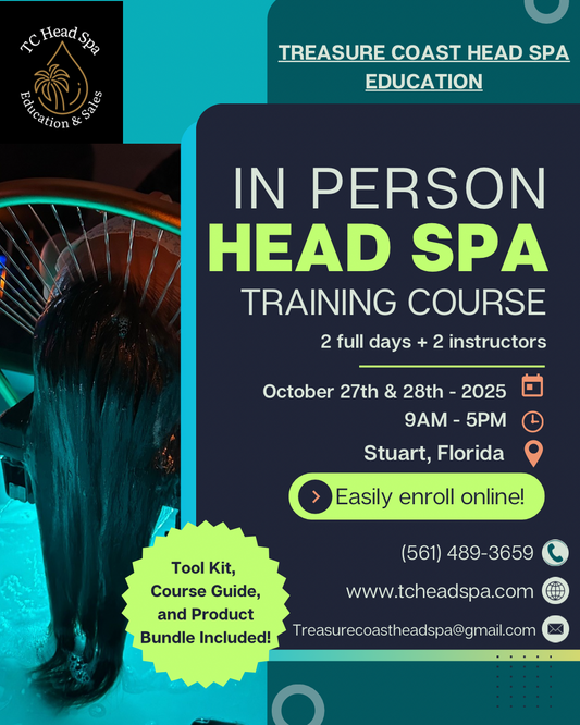 2 Day - In Person Head Spa Training Course