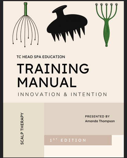 Head Spa Training Physical Book